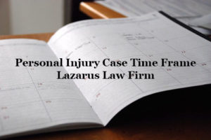 Personal Injury Case Time Frame